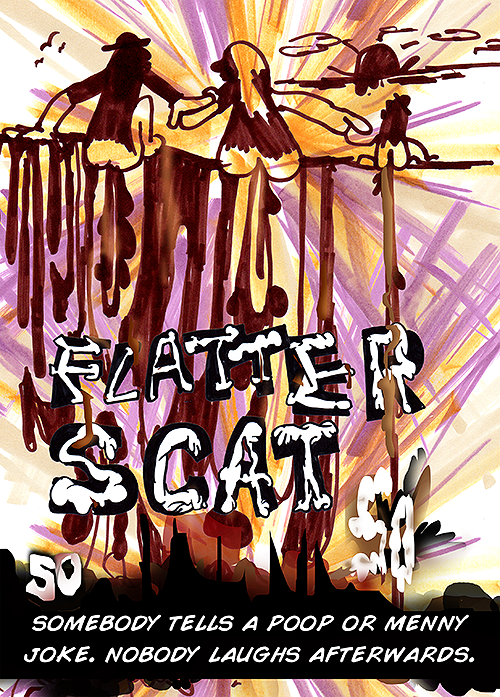 flatterscat - troll card - pedandeck game